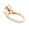 925 Sterling Silver NEW Oval Cut Split Shank Diamond Engagement Ring - Image 11