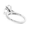925 Sterling Silver NEW Oval Cut Split Shank Diamond Engagement Ring - Image 5