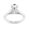 925 Sterling Silver NEW Oval Cut Split Shank Diamond Engagement Ring - Image 6