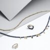 925 Sterling Silver Nexus Necklace with understated contemporary elegance