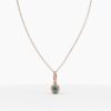 925 Sterling Silver November Birthstone Topaz Necklace - Image 4