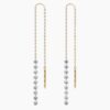 925 Sterling Silver Nude Diamond Threader Earrings