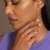 925 Sterling Silver Onyx Gem Ring - Image 2