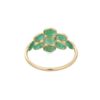 925 Sterling Silver Oval Shape Emerald Ring - Image 4