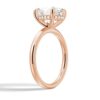 925 Sterling Silver Oval Solitaire Diamond Engagement Ring - Image 10