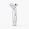 925 Sterling Silver Oval Solitaire Diamond Engagement Ring - Image 13