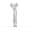 925 Sterling Silver Oval Solitaire Diamond Engagement Ring - Image 24