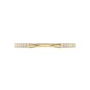 925 Sterling Silver Pave Diamond Claw Stacking Open Ring - Image 6