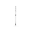 925 Sterling Silver Pave Diamond Claw Stacking Open Ring - Image 8