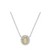 925 Sterling Silver Perpetual Diamond Pendant