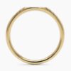 925 Sterling Silver Personalized Engravable Diamond Signet Ring - Image 6