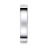 925 Sterling Silver Petite Infinity Pave and High Polished Finish Coulpe Diamond Ring Set - Image 4