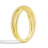 925 Sterling Silver Petite Twist Wedding Diamond Band - Image 7