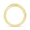 925 Sterling Silver Petite Twist Wedding Diamond Band - Image 9