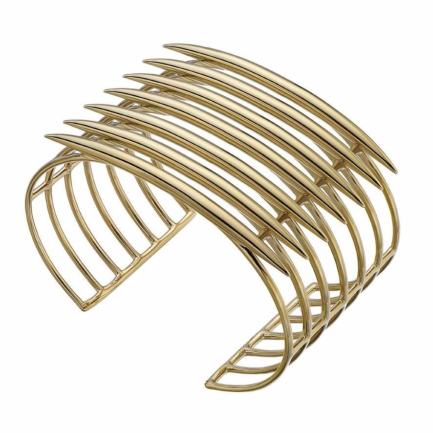 925 Sterling Silver Quill Cuff