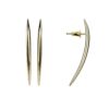 925 Sterling Silver Quill Long Drop Earrings