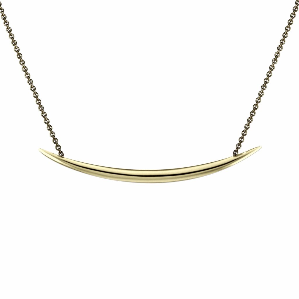 925 Sterling Silver Quill Pendant