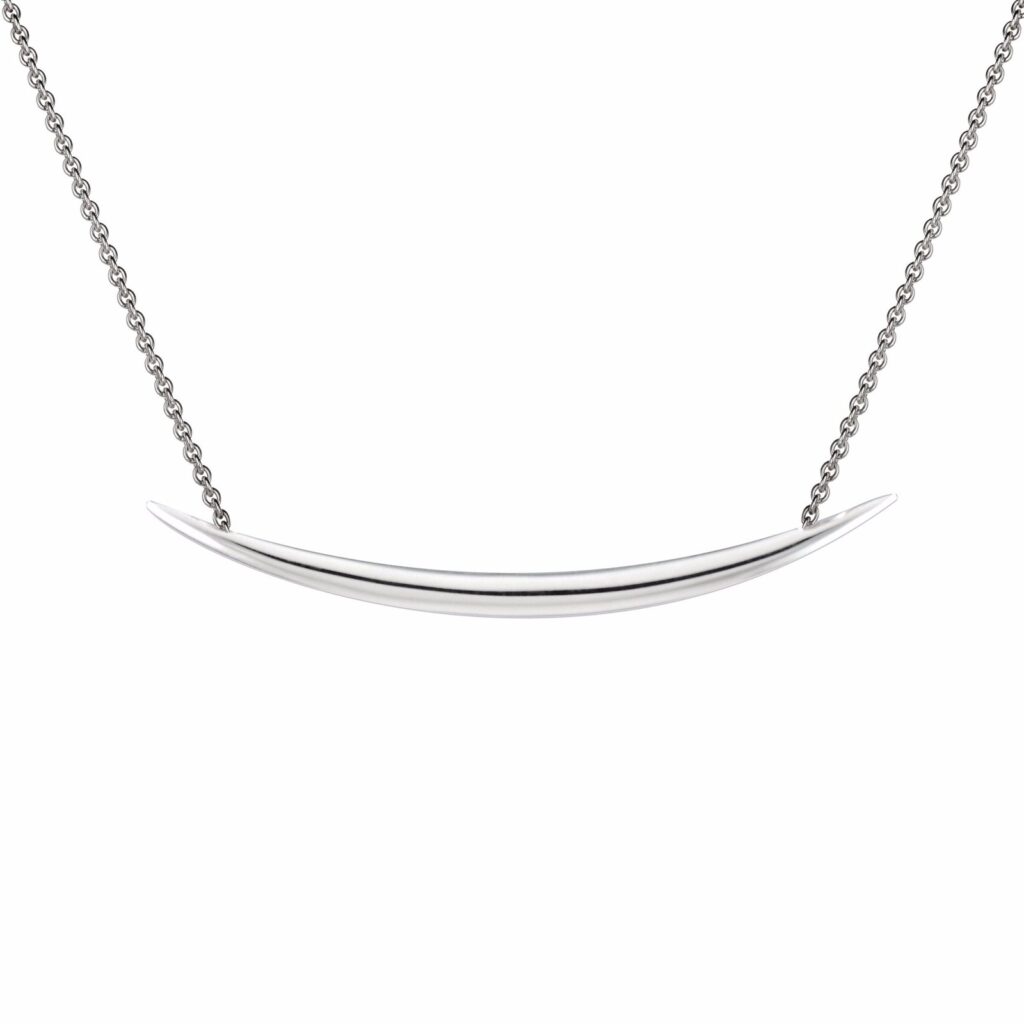925 Sterling Silver Quill Pendant