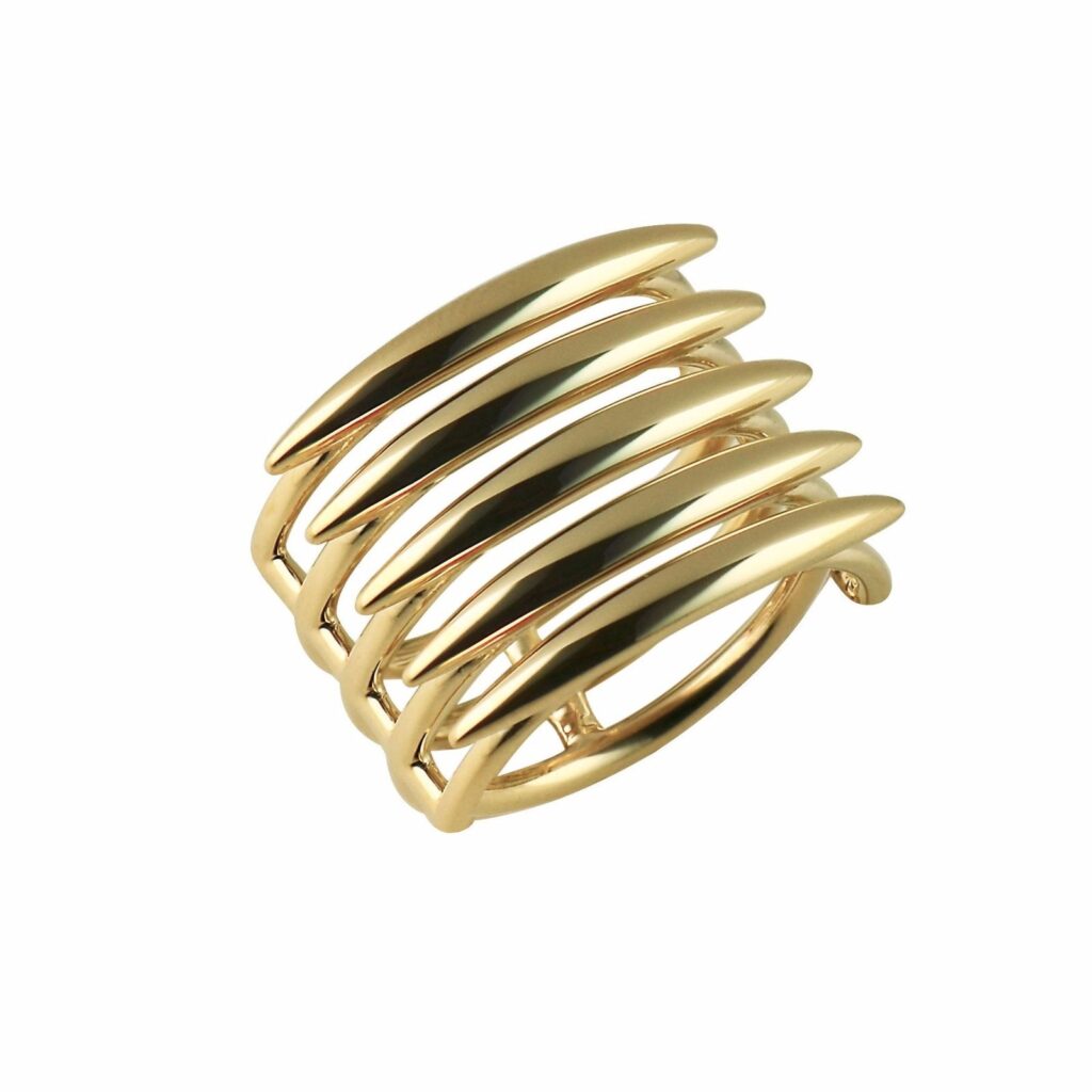925 Sterling Silver Quill Ring