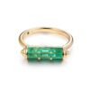 Simple ring with premium CZ diamond accents