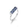 Versatile stackable ring with a simple polished profile