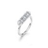 925 sterling silver ring designed for layering