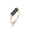 Modern stackable ring with a clean silhouette