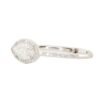 Marquise ring with Premium CZ Diamond accents and pave setting