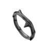 925 Sterling Silver Rose Thorn Band Ring - Image 2