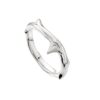 925 Sterling Silver Rose Thorn Band Ring - Image 3