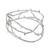 925 Sterling Silver Rose Thorn Choker