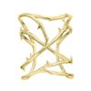 925 Sterling Silver Rose Thorn Cuff