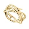 925 sterling silver ring with 15mm wide profile