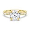925 Sterling Silver Round Cut Diamond Bridal Set - Image 5