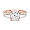 925 Sterling Silver Round Cut Diamond Bridal Set - Image 6