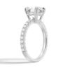 925 Sterling Silver Round Cut Diamond Bridal Set - Image 7