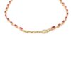 925 Sterling Silver Ruby Diamond Necklace - Image 5