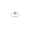 925 Sterling Silver Ruby Diamond Ring - Image 4