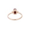 925 Sterling Silver Ruby Diamond Ring - Image 4