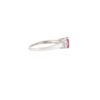 925 Sterling Silver Ruby Diamond Statement Ring - Image 5
