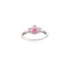 925 Sterling Silver Ruby Diamond Statement Ring - Image 6