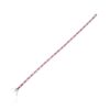 925 Sterling Silver Ruby Diamond Tennis Bracelet - Image 4