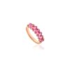 925 Sterling Silver Ruby Ring - Image 4