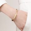 925 Sterling Silver Sabre Bangle - Image 2