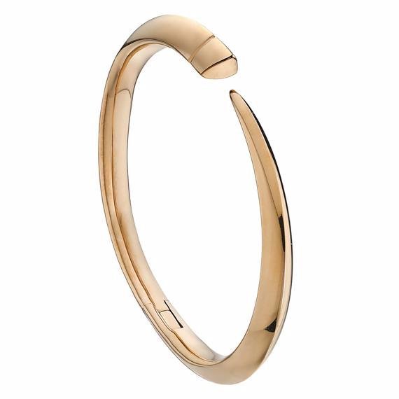 925 Sterling Silver Sabre Bangle