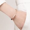 925 Sterling Silver Sabre Bangle - Image 2
