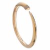 925 Sterling Silver Sabre Diamond Bangle Pave