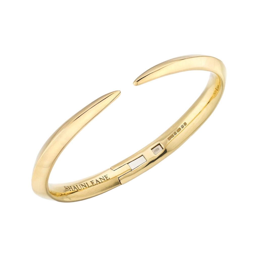925 Sterling Silver Sabre Medium Bangle
