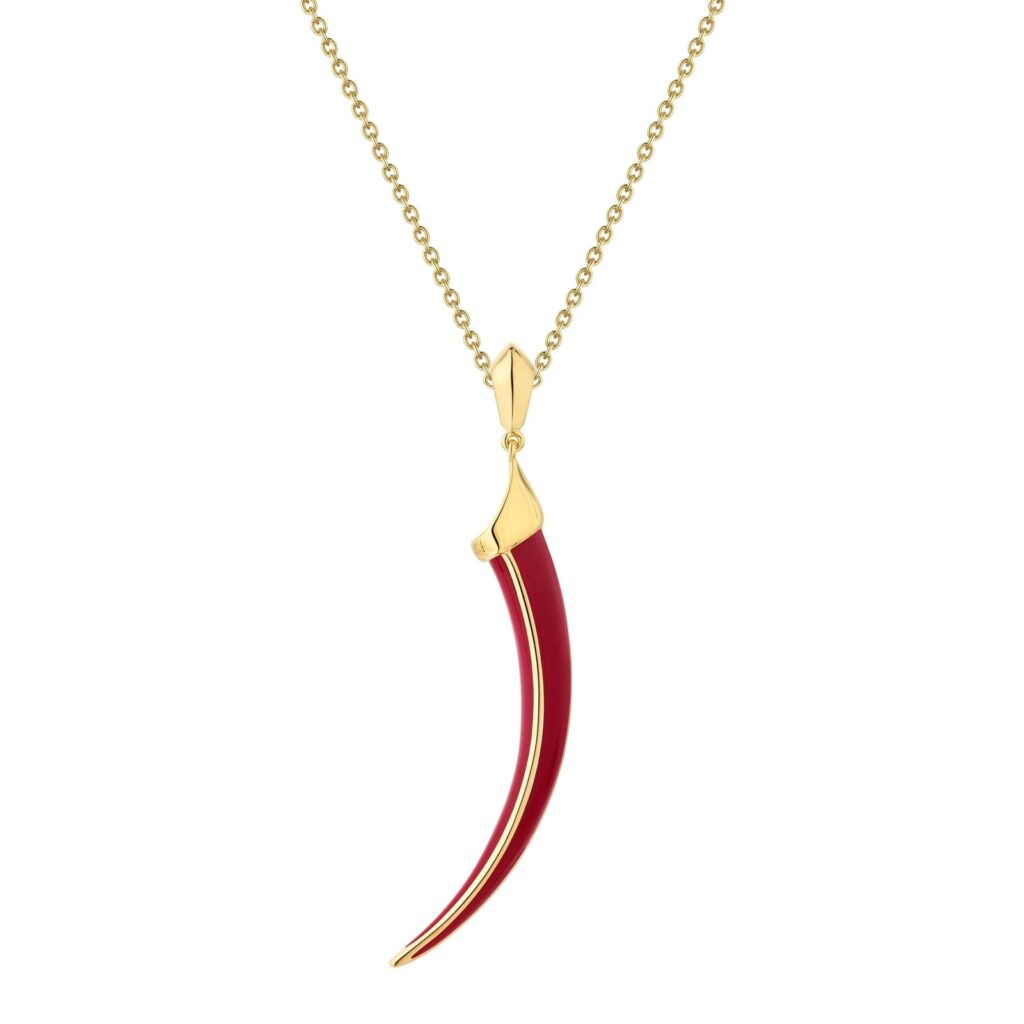 925 Sterling Silver Sabre Solis Pendant and Sienna Ceramic