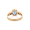 925 Sterling Silver Sapphire and Diamond Wedding Ring - Image 7